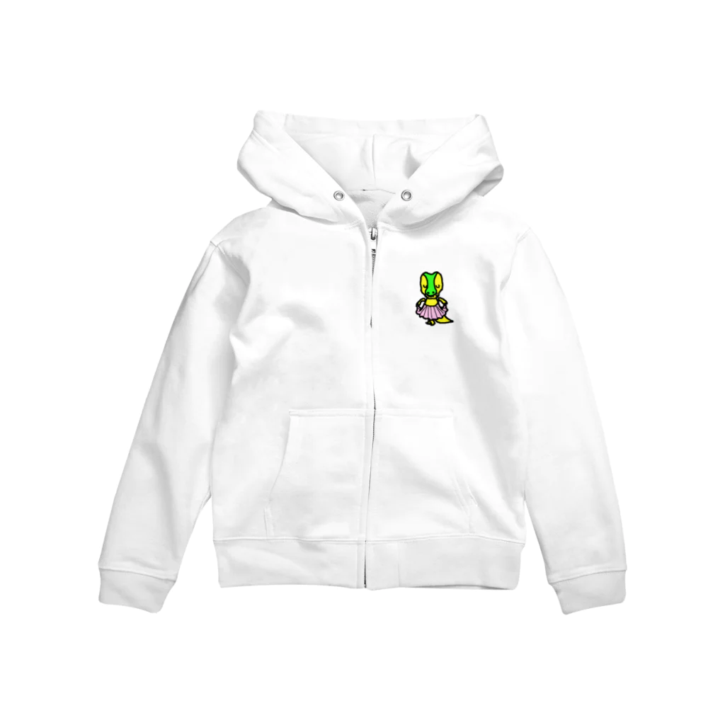 erichandmade × eric_joy_のぺこりティラノサウルス君 Zip Hoodie