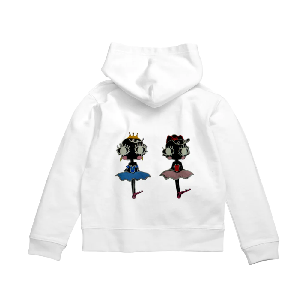 バレリーナちゃんのバレリーナちゃん Zip Hoodie