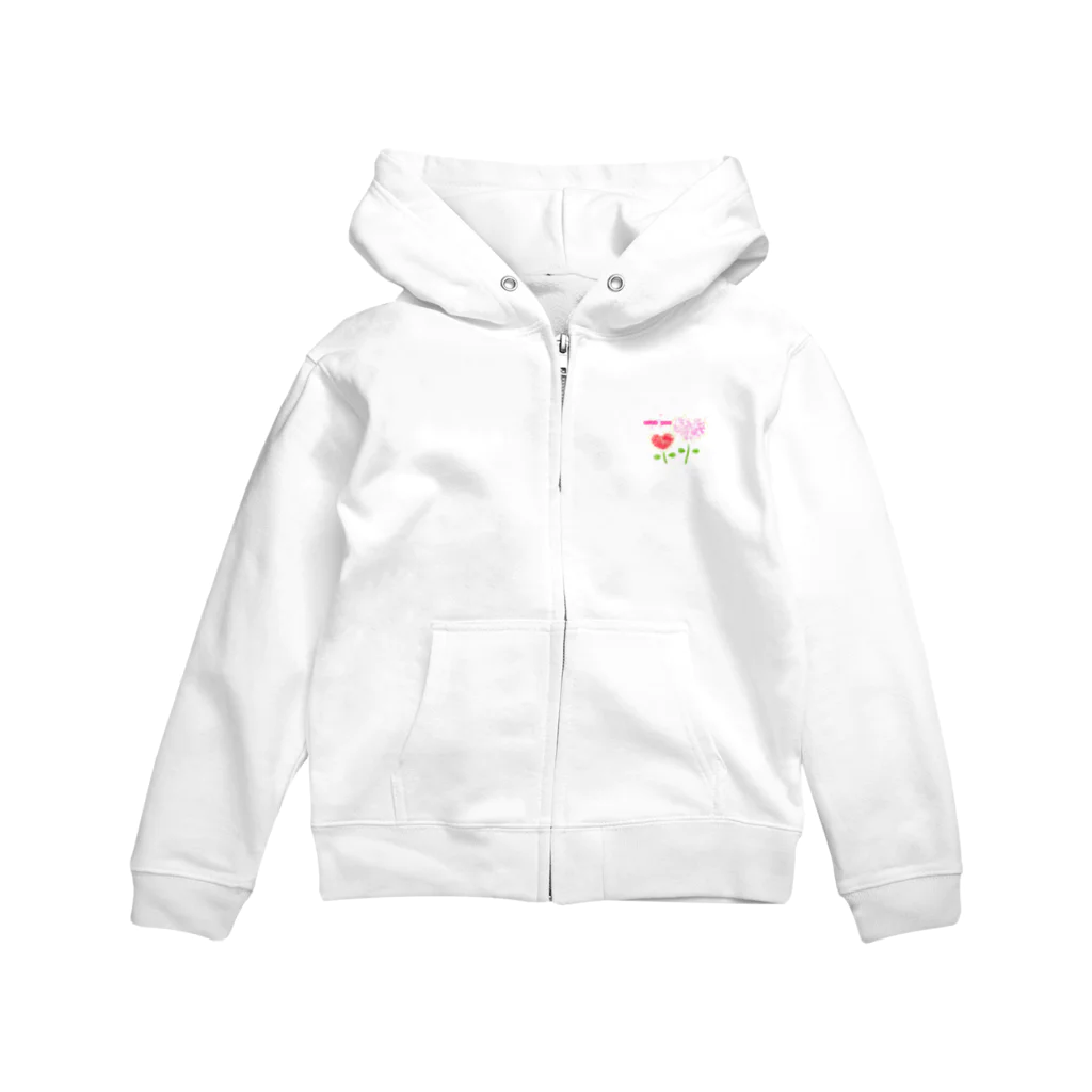 かわいいものSHOP🌈のwith you ピンク&レッドハート Zip Hoodie