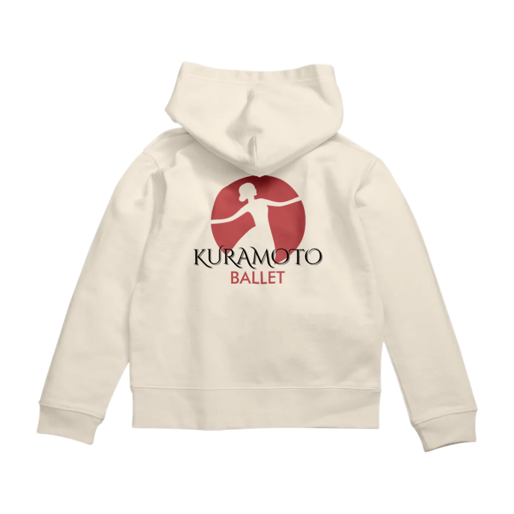 【グッズショップ】倉本幸樹Ballet＆ContemporaryのKB【ジップパーカー１】(両面デザイン) Zip Hoodie