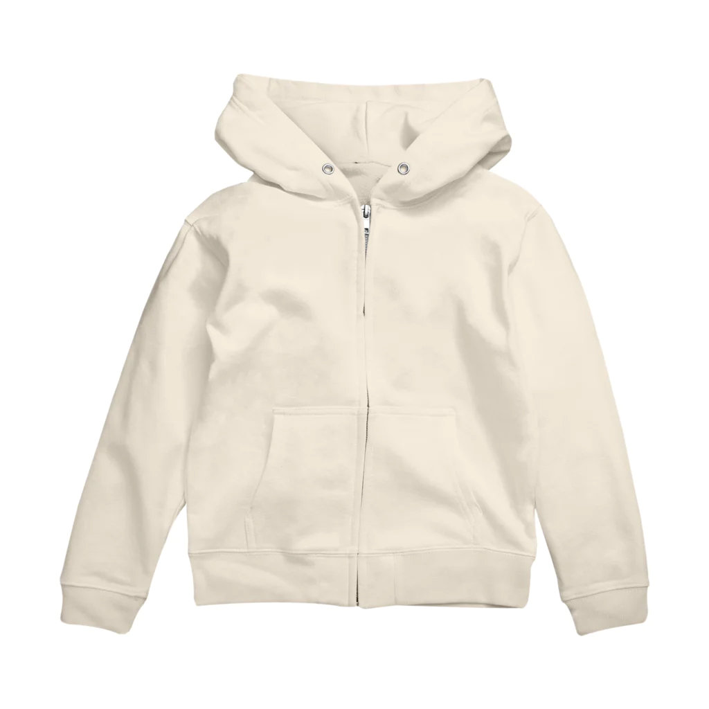 いきもの大好き！ほほえみフレンズのネザーランドドワーフウサギ Zip Hoodie