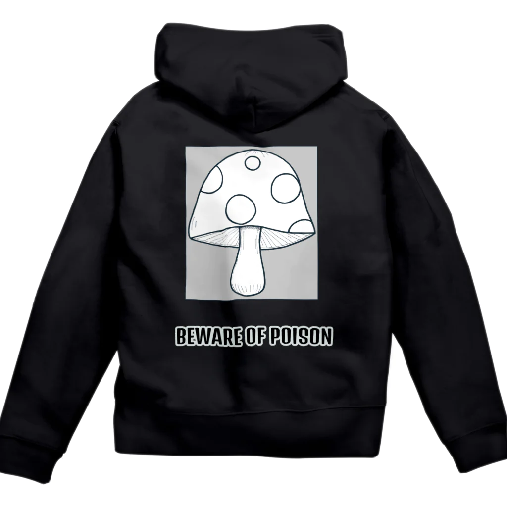 MIZUKICOCOのキノコ Zip Hoodie