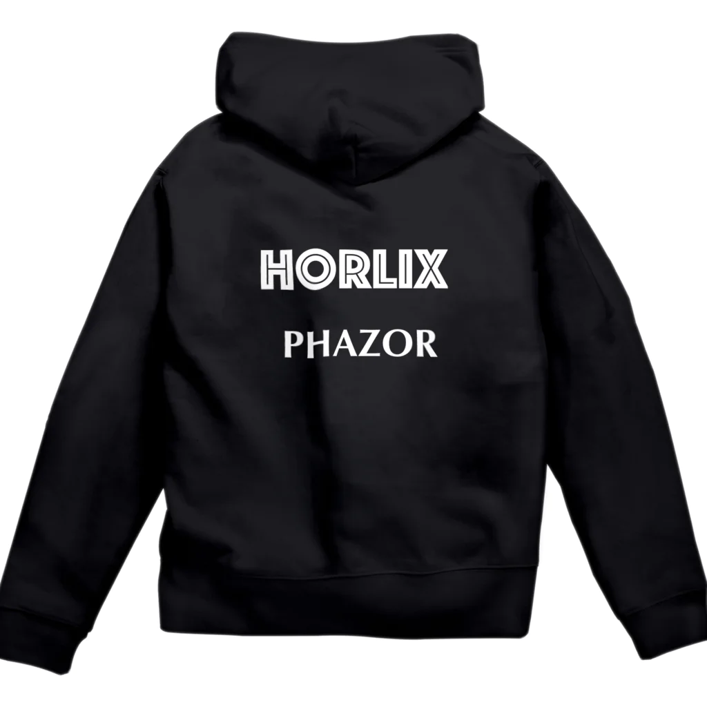 PHAZOR 公式のHorliX マスコットジップフーディー Zip Hoodie