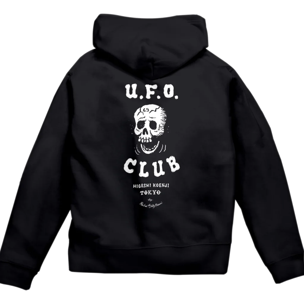 東高円寺U.F.O.CLUB webshopのRockin' Jerry Bean x U.F.O.CLUBオリジナルジップパーカー ジップパーカー