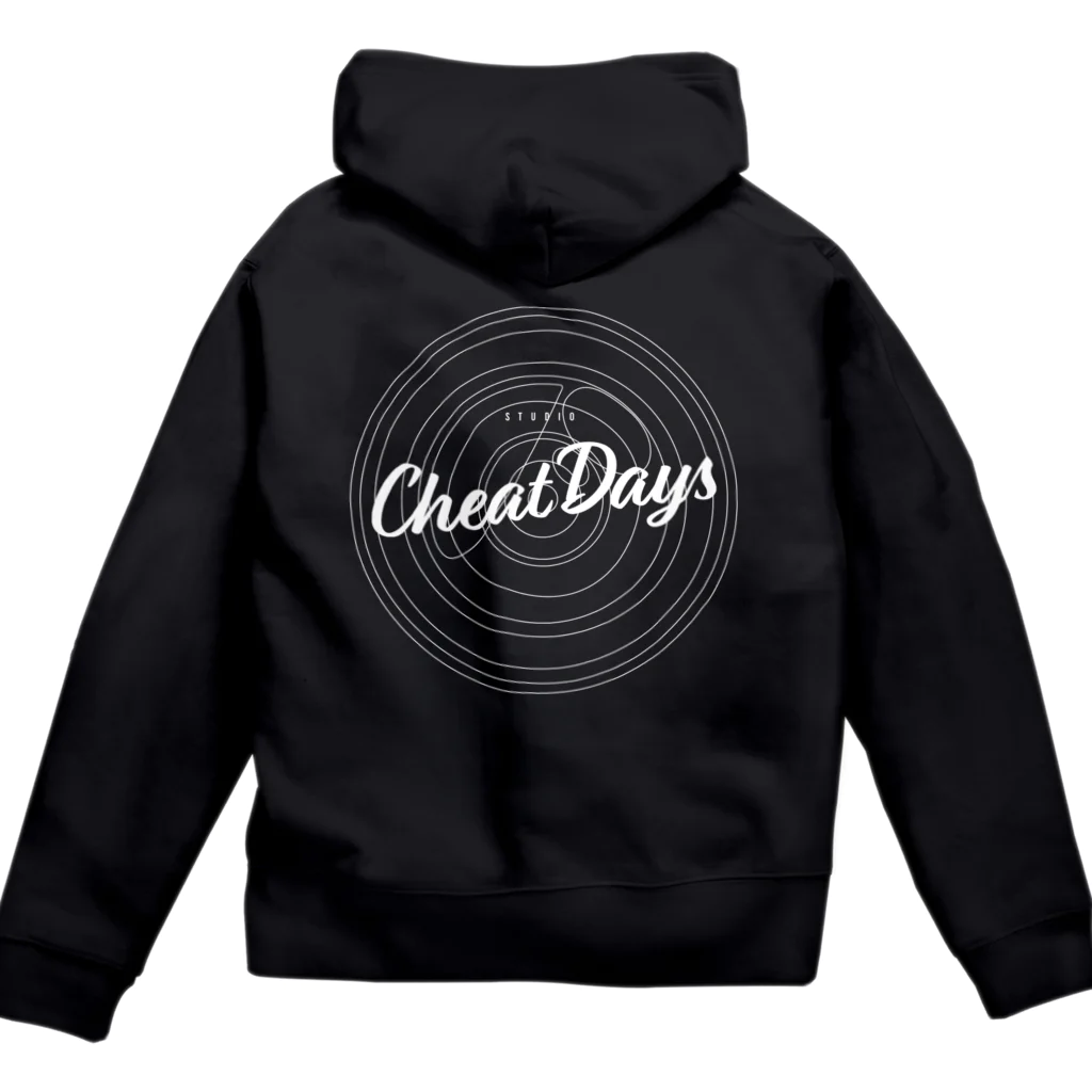 eVerY dAY,CHeAT dAY!のスタジオチートデイズ　コーヒーアンドサムシング Zip Hoodie