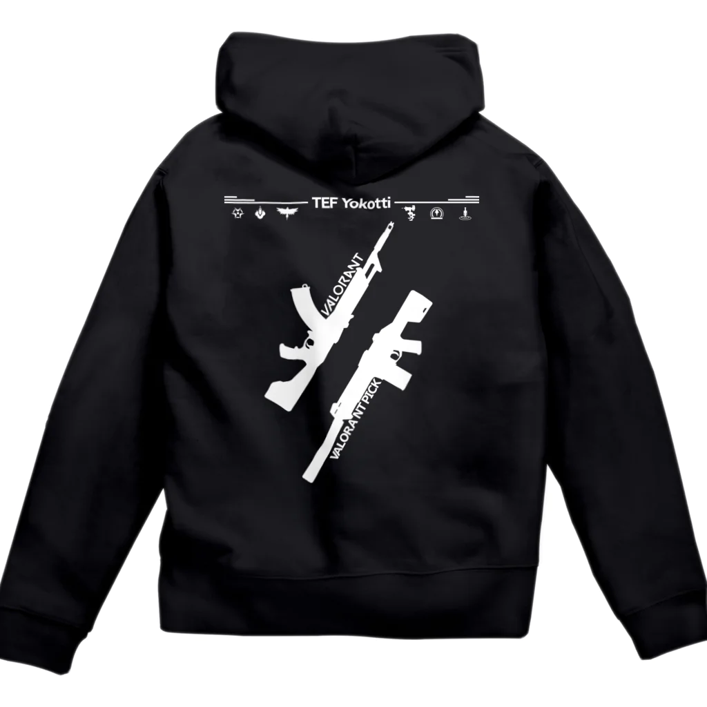 てらふる-よこっち-のVALORANT Yokotti Zip Hoodie