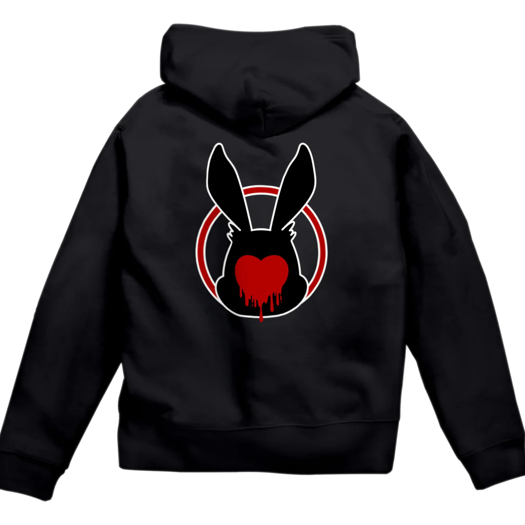 CheshireCatのUsagi Zip Hoodie