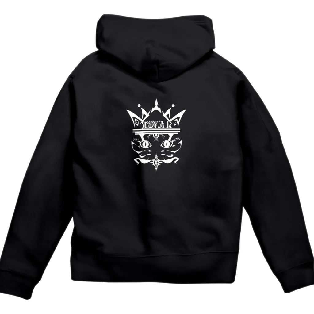 ROYALのROYALオリジナルジップパーカー Zip Hoodie