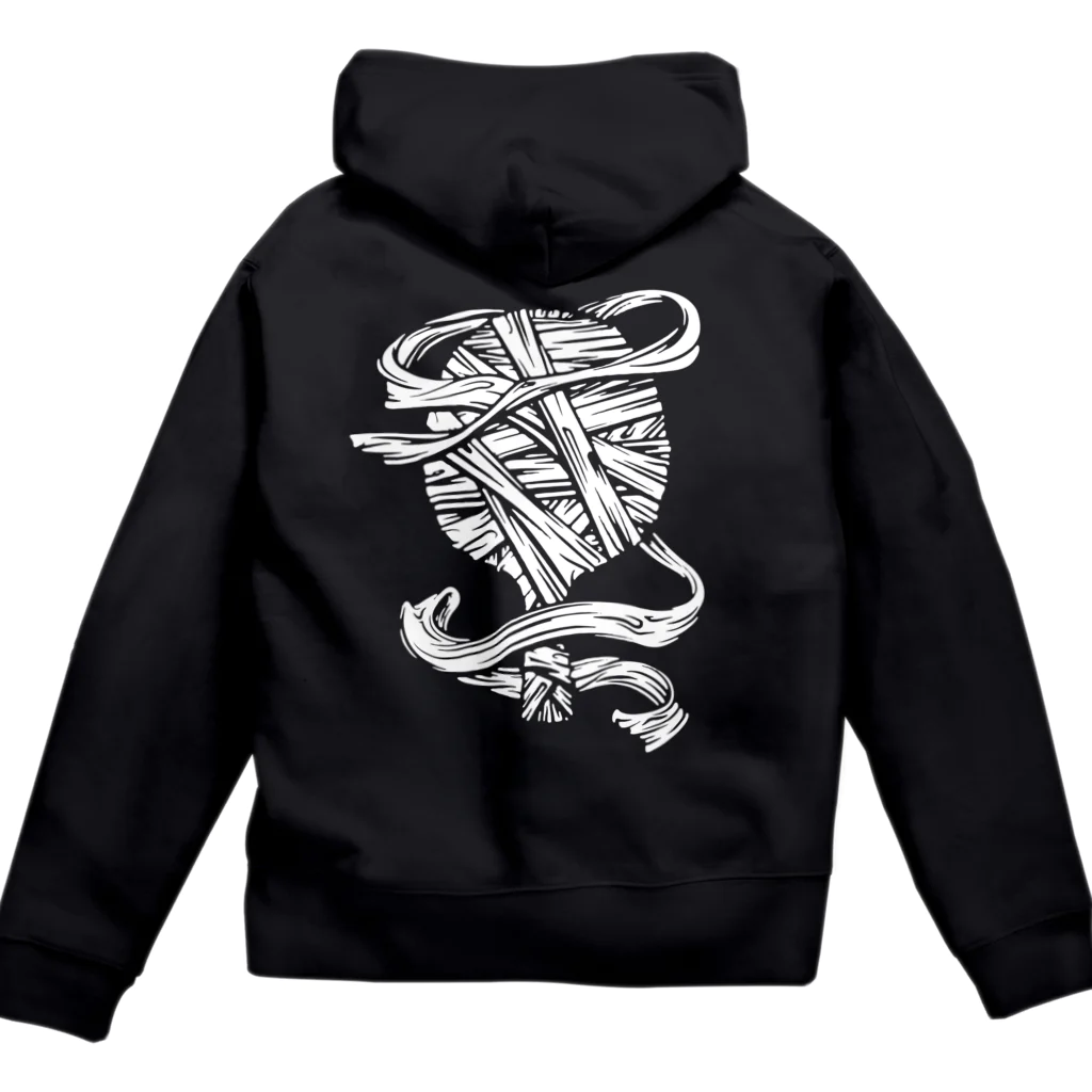 SAWAYAKA UNDOGIのguruguruラケットジップパーカー Zip Hoodie