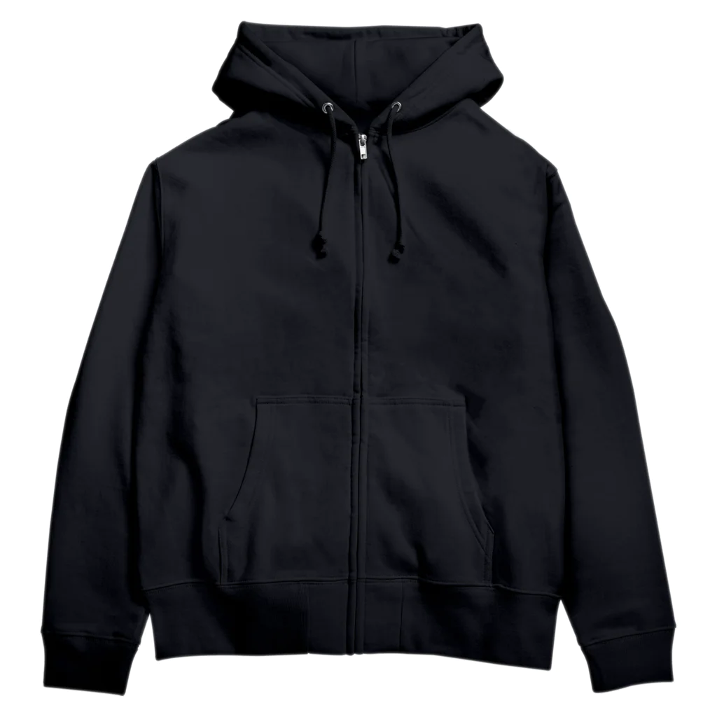 Siderunの館 B2の【バックプリント】レトロゲーム風な風神雷神 Zip Hoodie