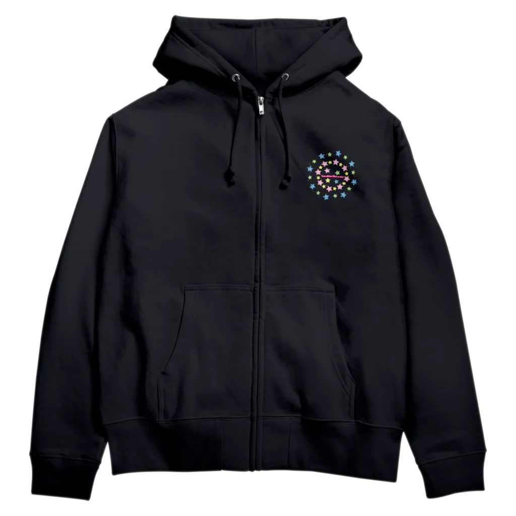 clarice-designのYou shine like a star Zip Hoodie