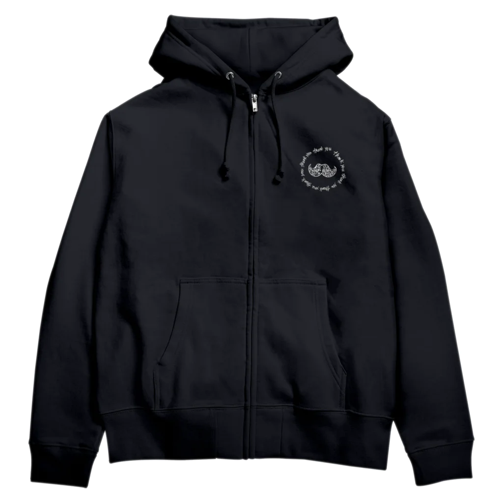 夢限だるまの夢限だるま Zip Hoodie