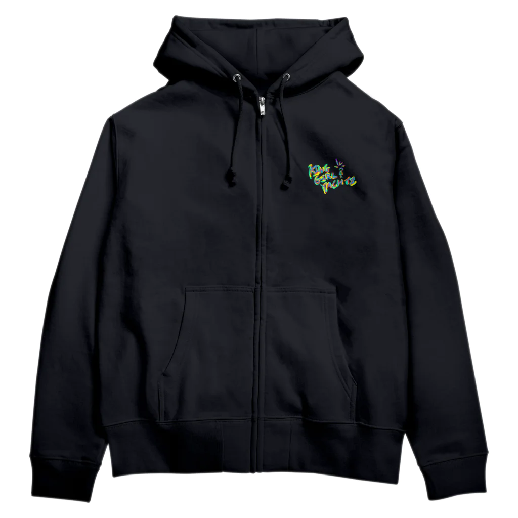 オイルスリックのKGYZ Hole Zip Hoodie