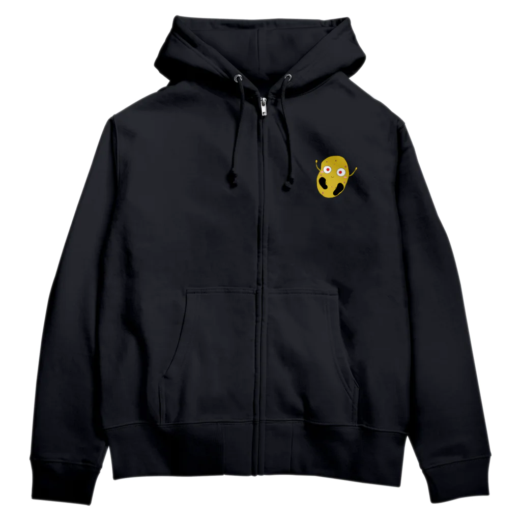 じゃがいもオンラインSHOPのじゃがいもくんジップパーカー Zip Hoodie