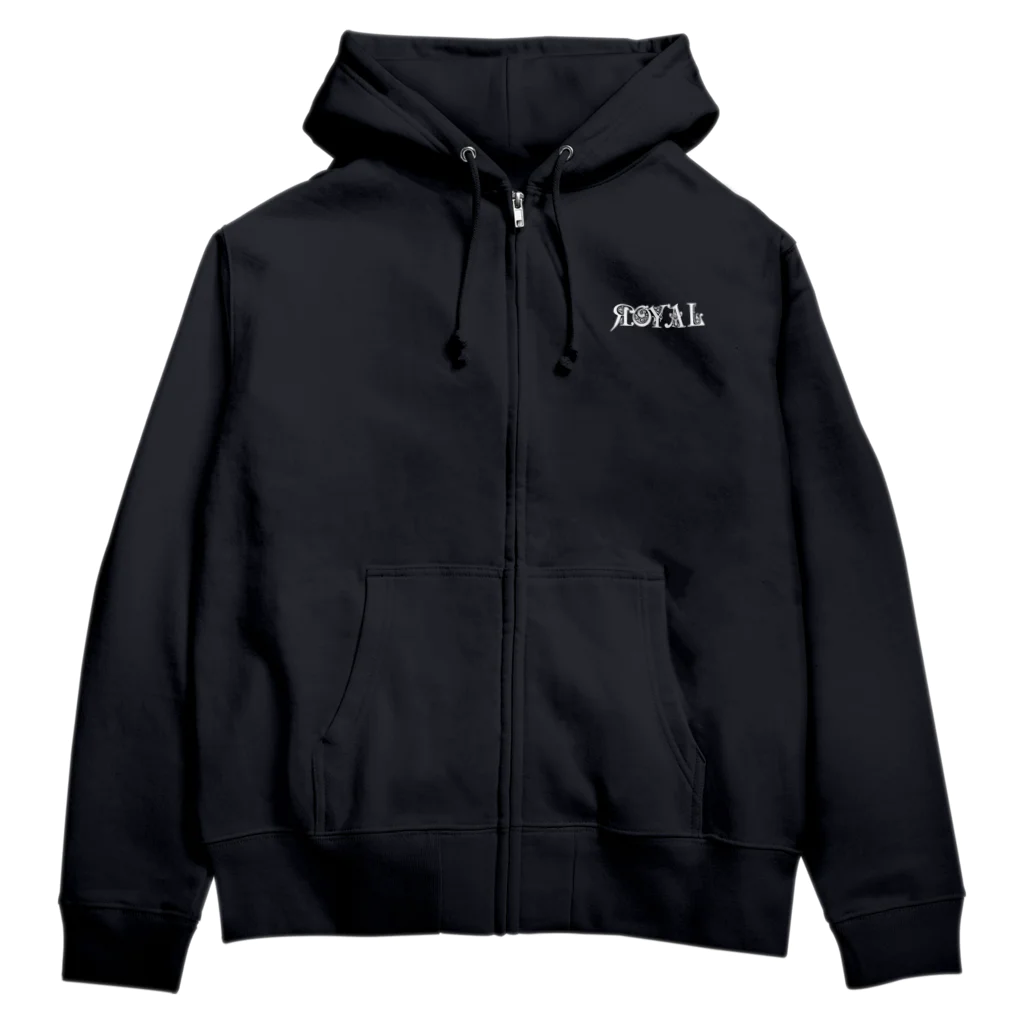 ROYALのROYALオリジナルジップパーカー Zip Hoodie