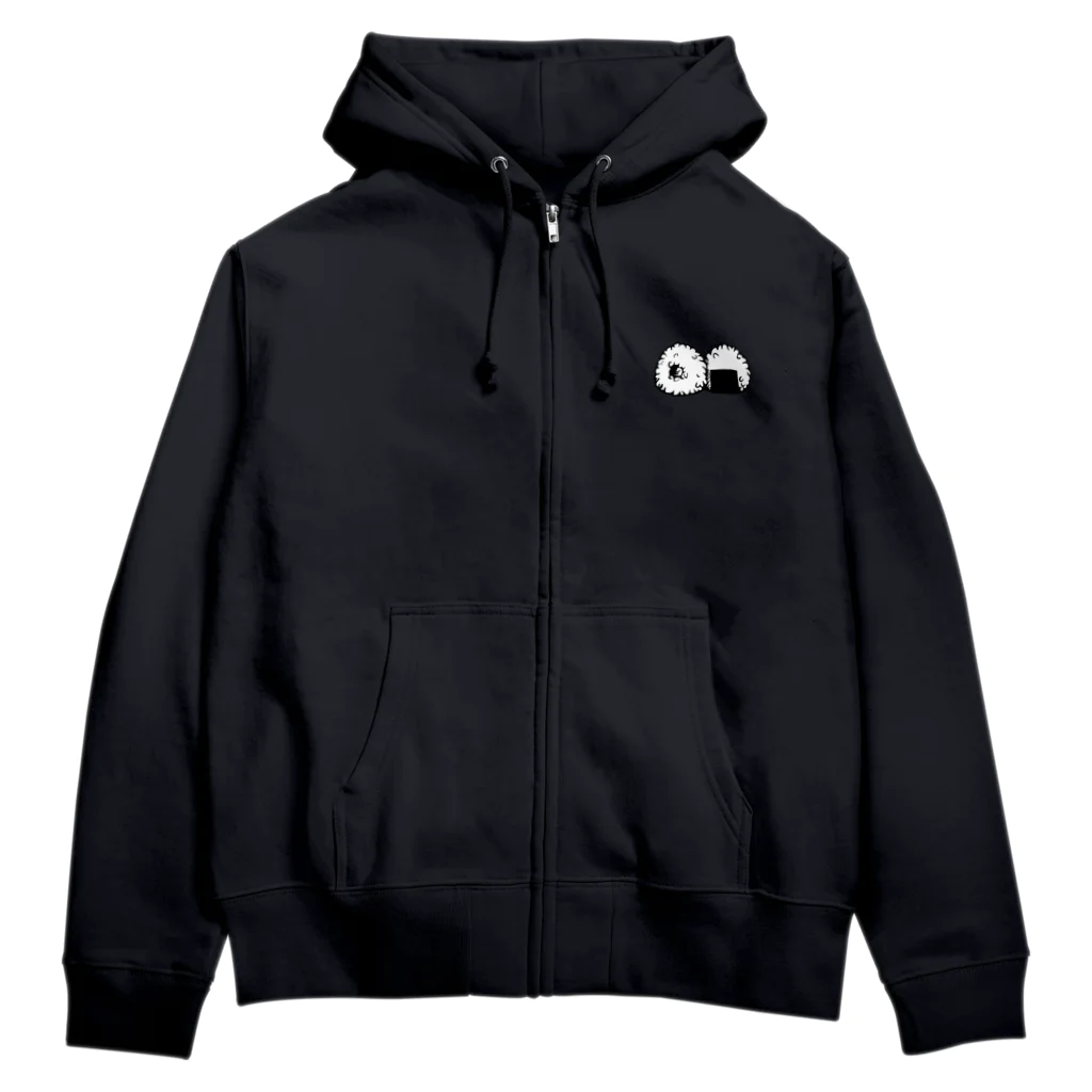 TKGのおにぎりあたためますか Zip Hoodie