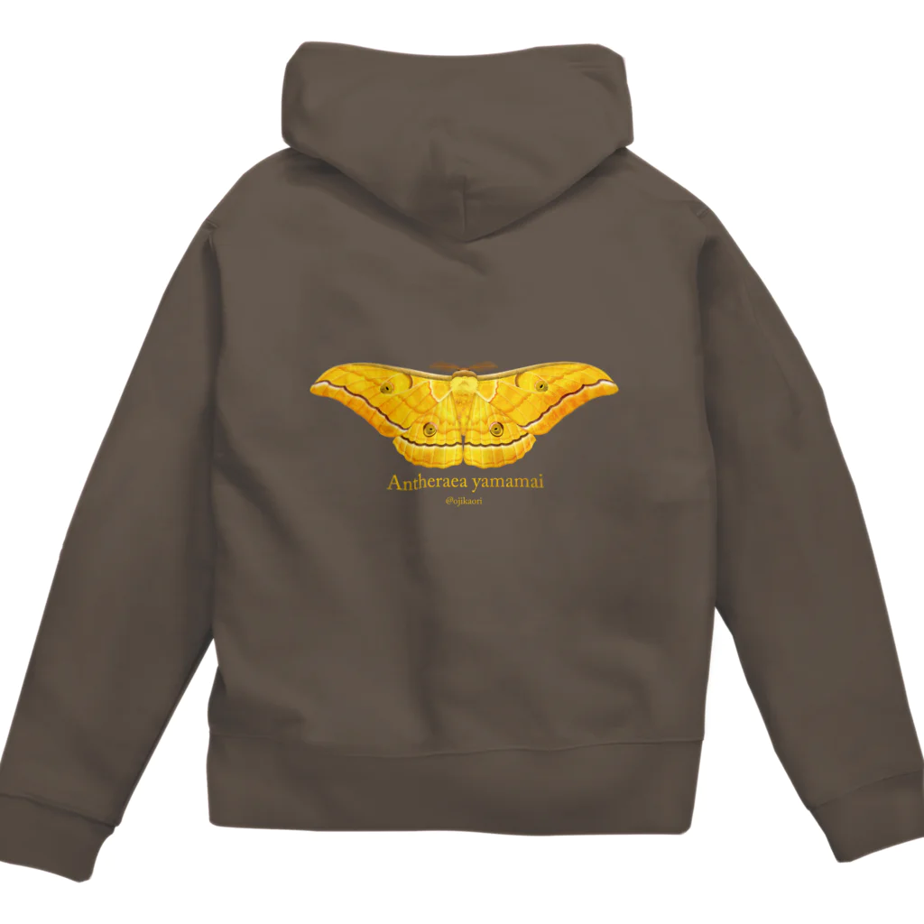 OJIKのヤママユ Zip Hoodie