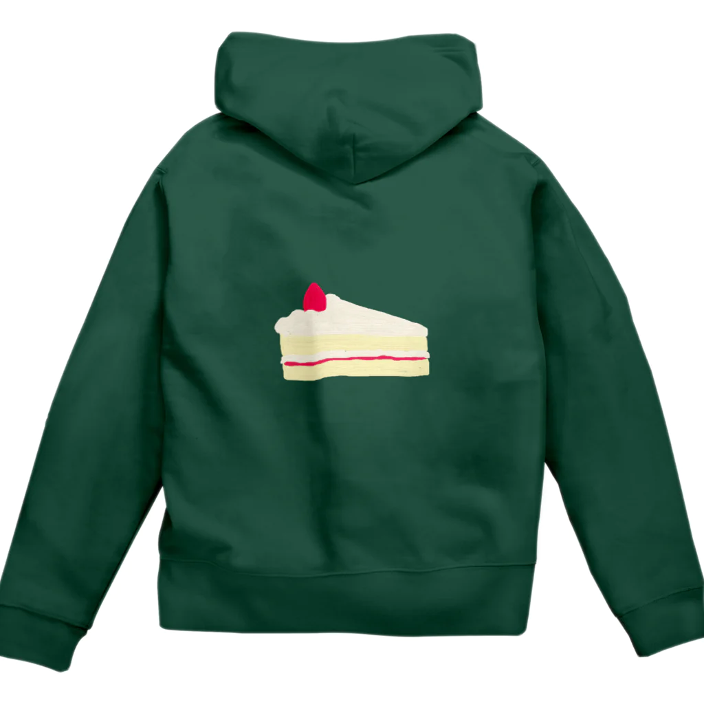 レモンスカッシュの泡のショートケーキ Zip Hoodie