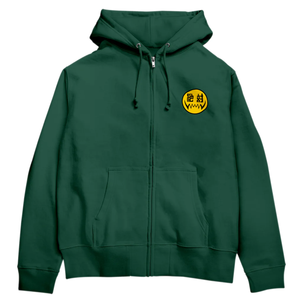 Swing-neck-breakerのゼッタイ Zip Hoodie