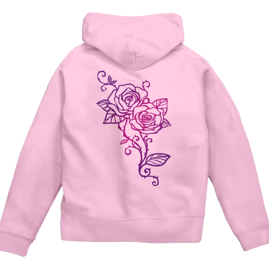 みあまゆあの悪魔ローズ Zip Hoodie