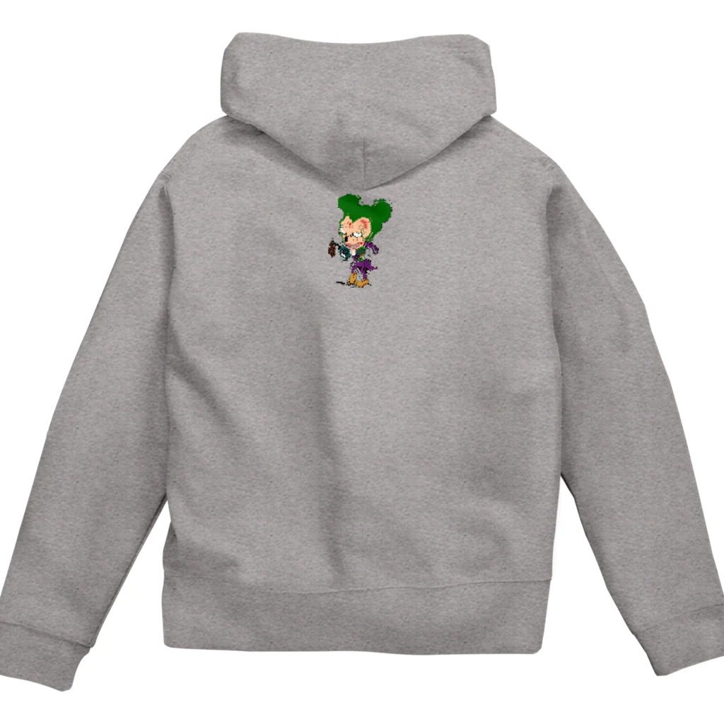 RMk→D (アールエムケード)のヒャッハー！！(ジョーカー) Zip Hoodie