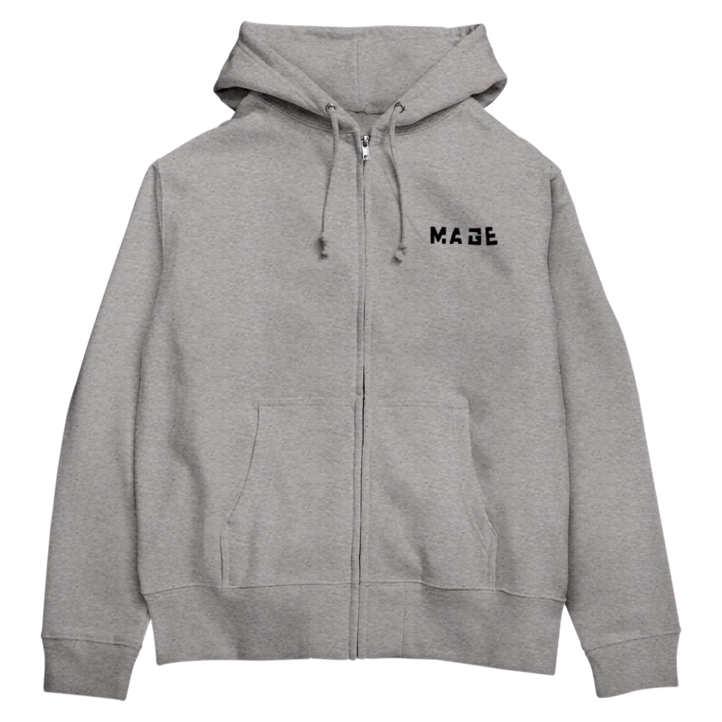 マゲの団ストアのMAGEロゴ Zip Hoodie