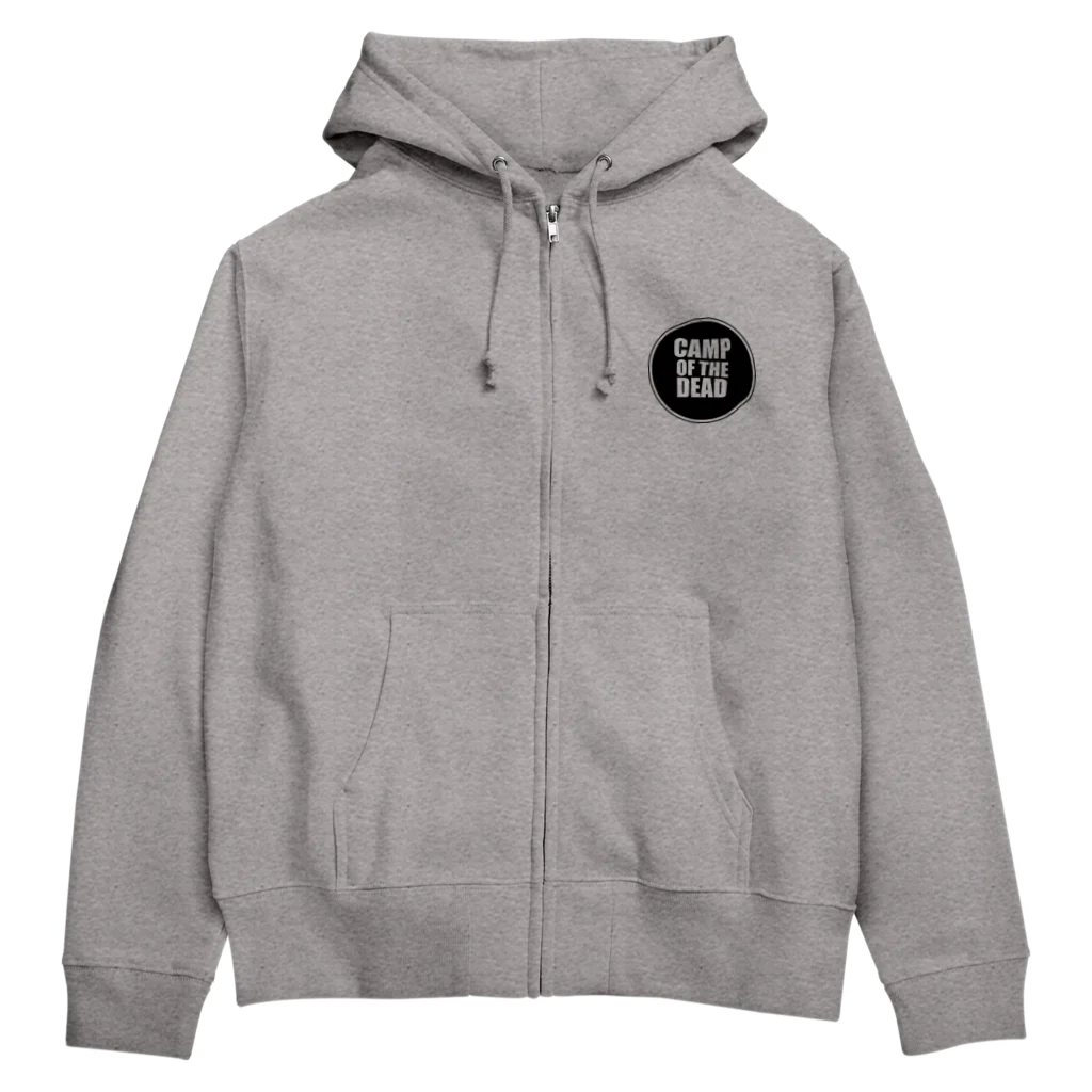 CAMP OF THE DEADの柔術病　B Zip Hoodie