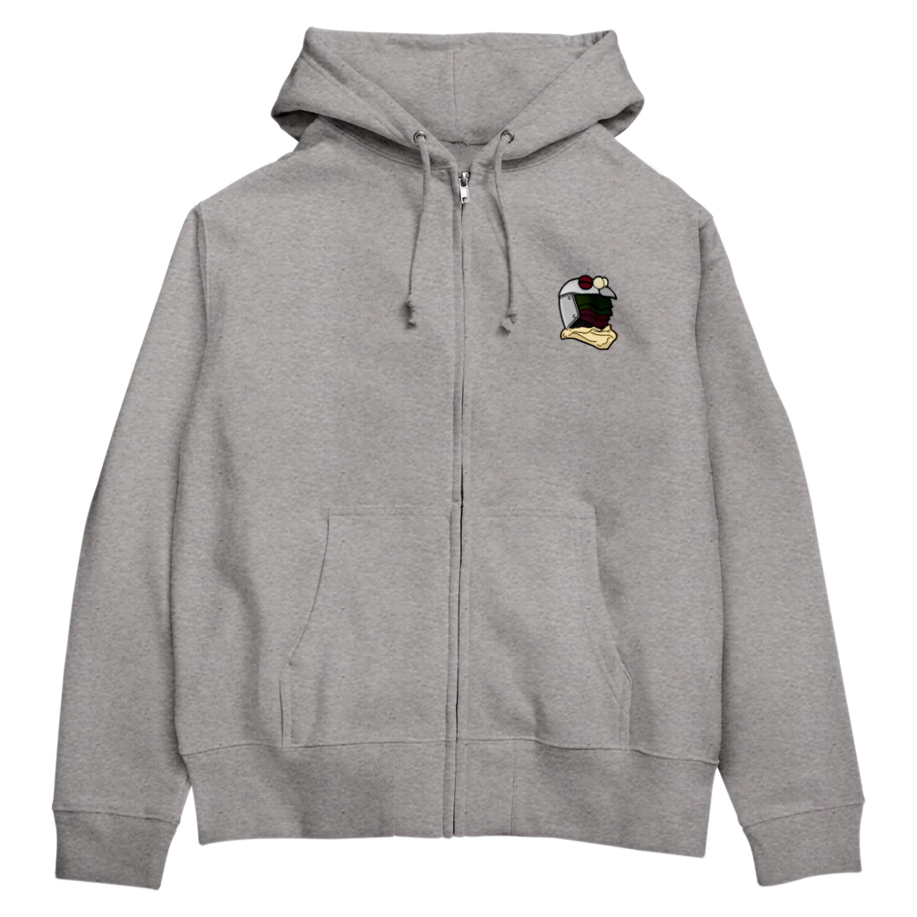 日芸特撮部SUZURI支店のクルッポポポ Zip Hoodie