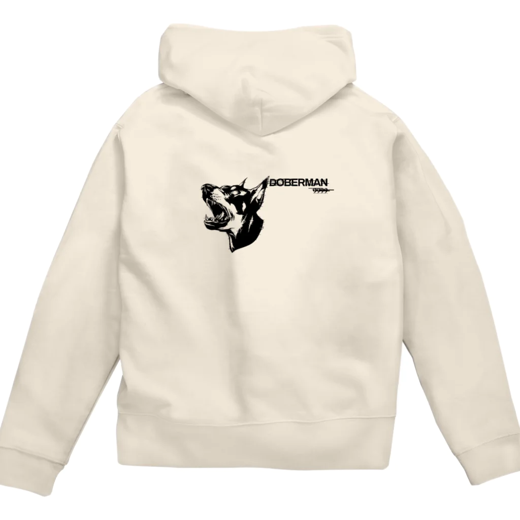 DOBERMAN 9999の“バグシアー GP26” Zip Hoodie