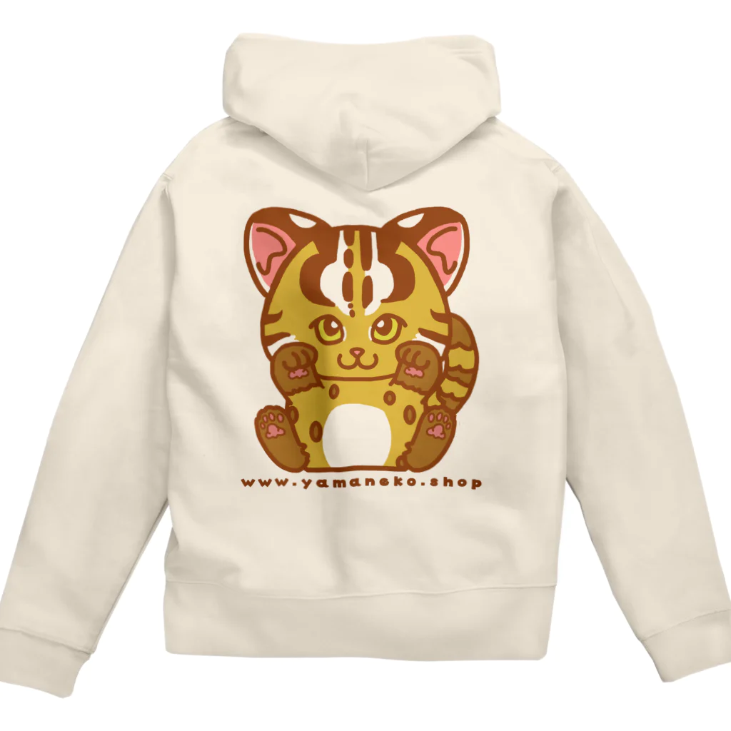 やまねこショップSUZURI支店のやまねこショップパーカー Zip Hoodie