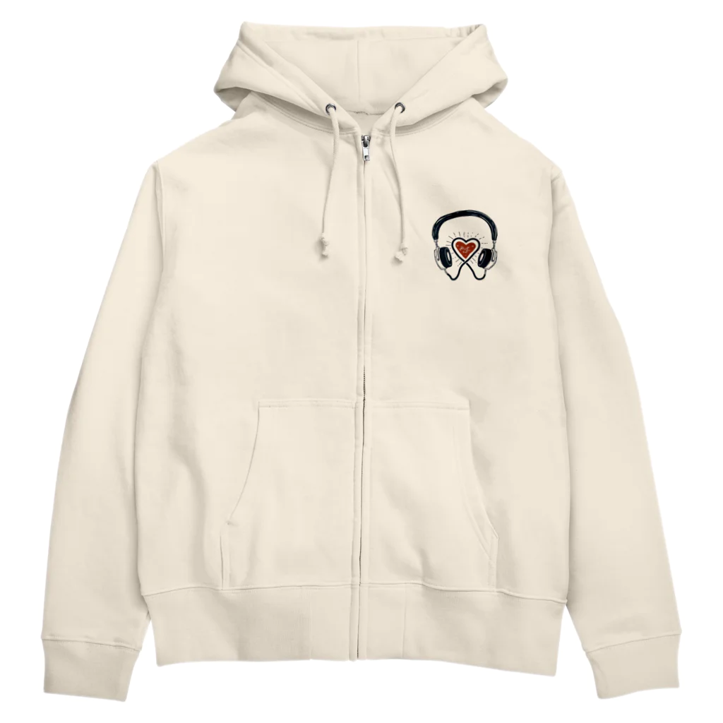 LOFT KEITHのハートビート Zip Hoodie