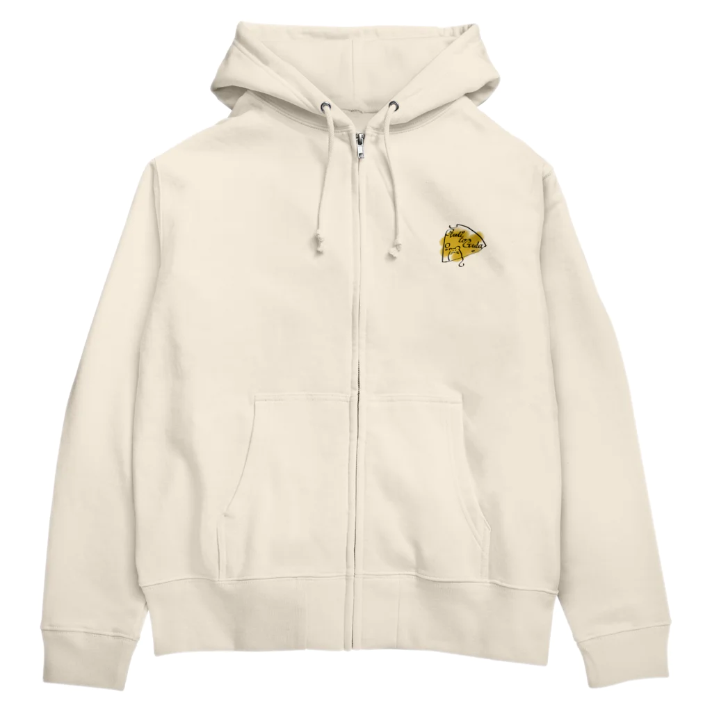 歩く紅茶のグリトグラロゴ Zip Hoodie