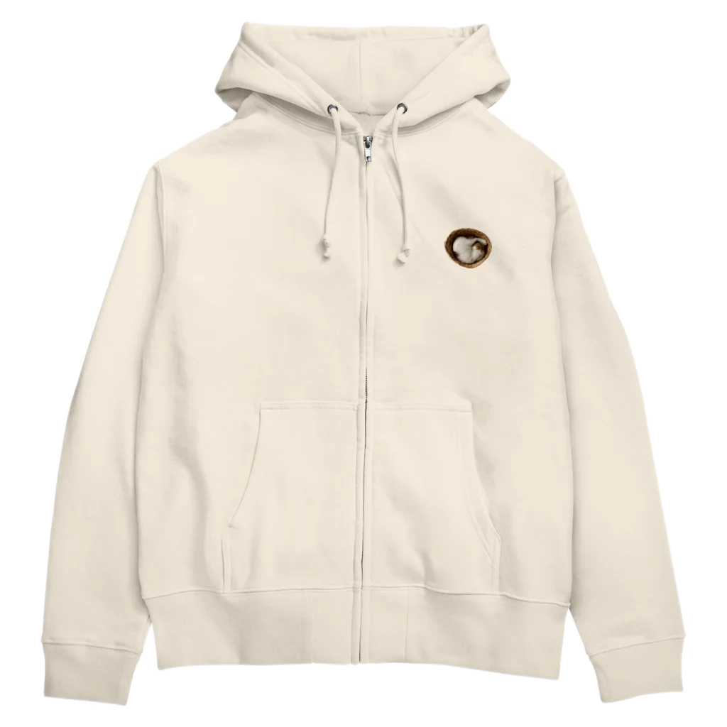 ニャーニャーとヤーヨのしあわせにねむる猫 / ニャーニャー Zip Hoodie