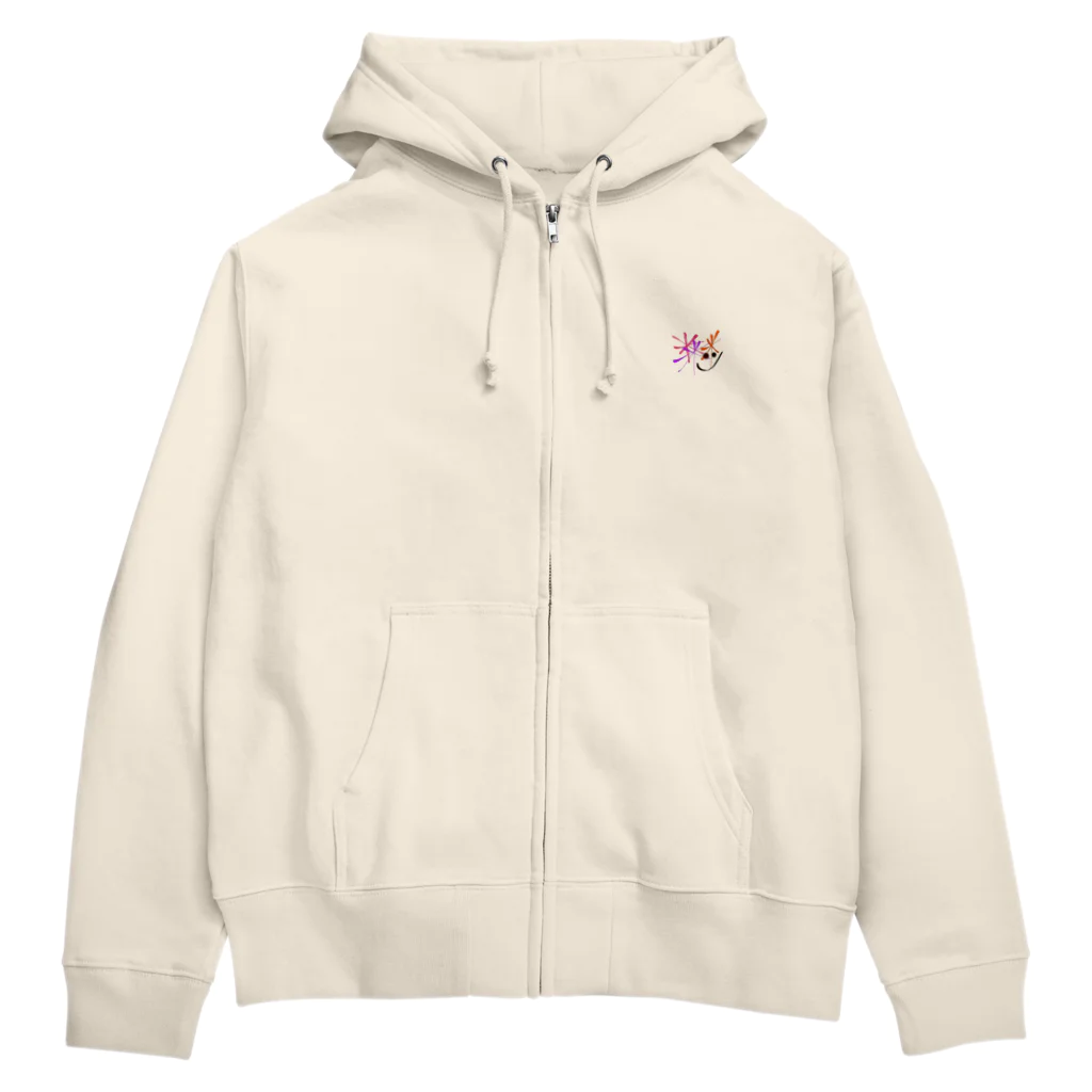 Mirrorのシンプルジップパーカー Zip Hoodie