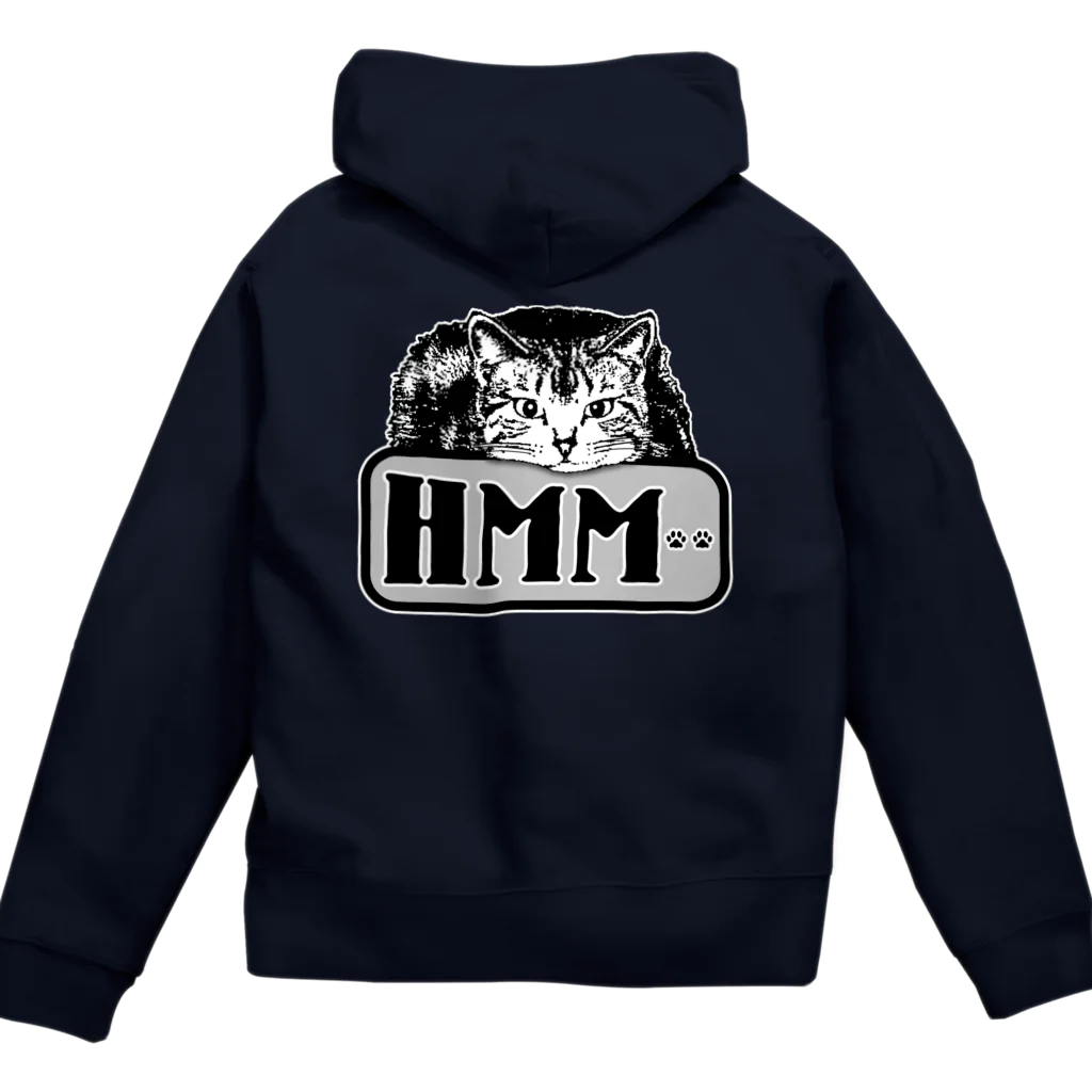 猫と釣り人のCAT_3_1W Zip Hoodie