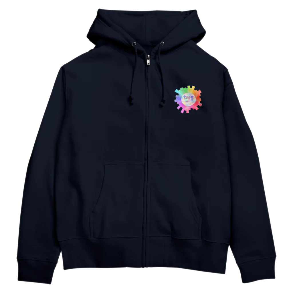 B-BRIGHT'sのtNSロゴ 【the first】 ver. Zip Hoodie