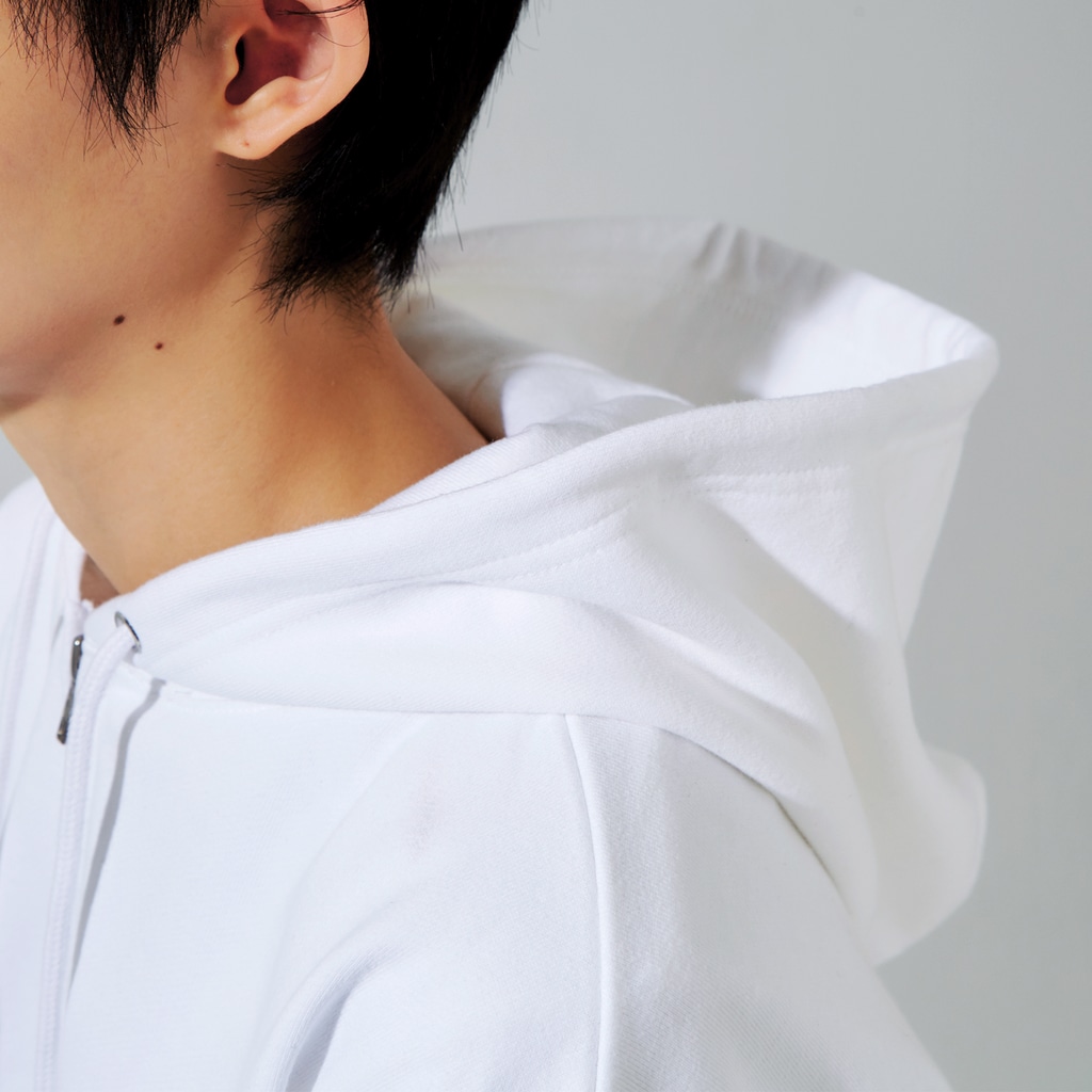 かみたのたくさんまさおくん（両面　濃色） Zip Hoodie :hood