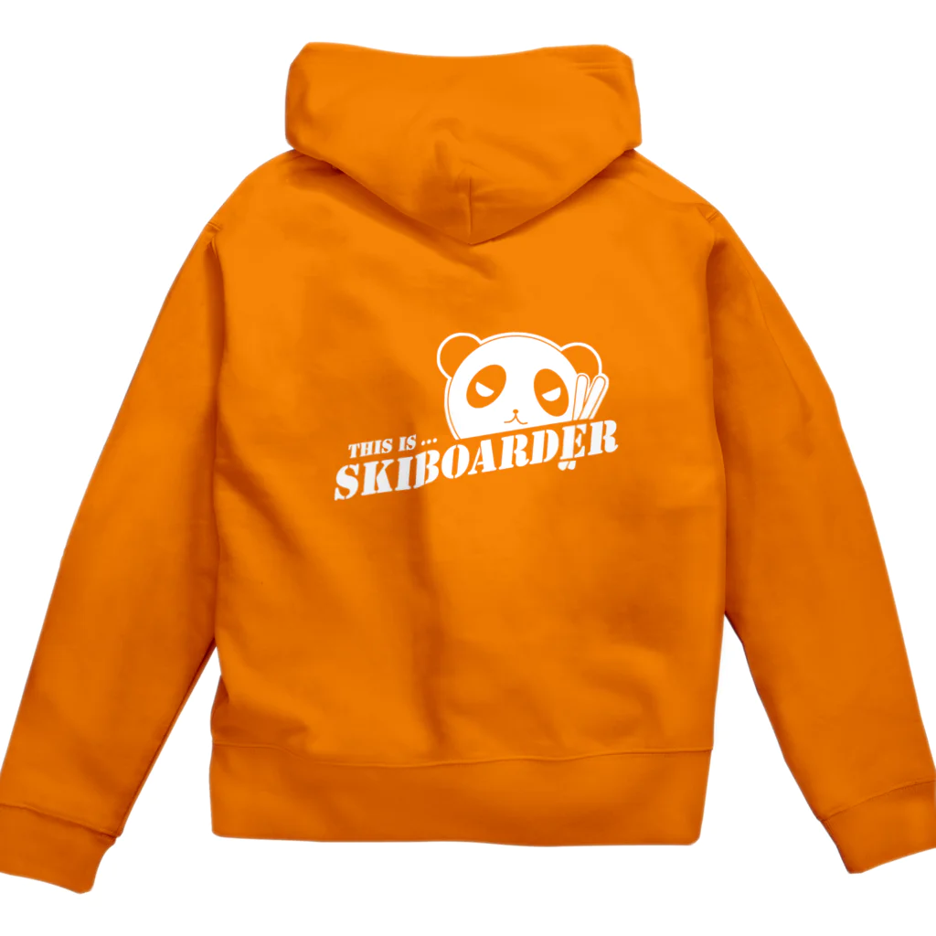 はるパンダショップのスキボダパンダ・ジップアップパーカー Zip Hoodie