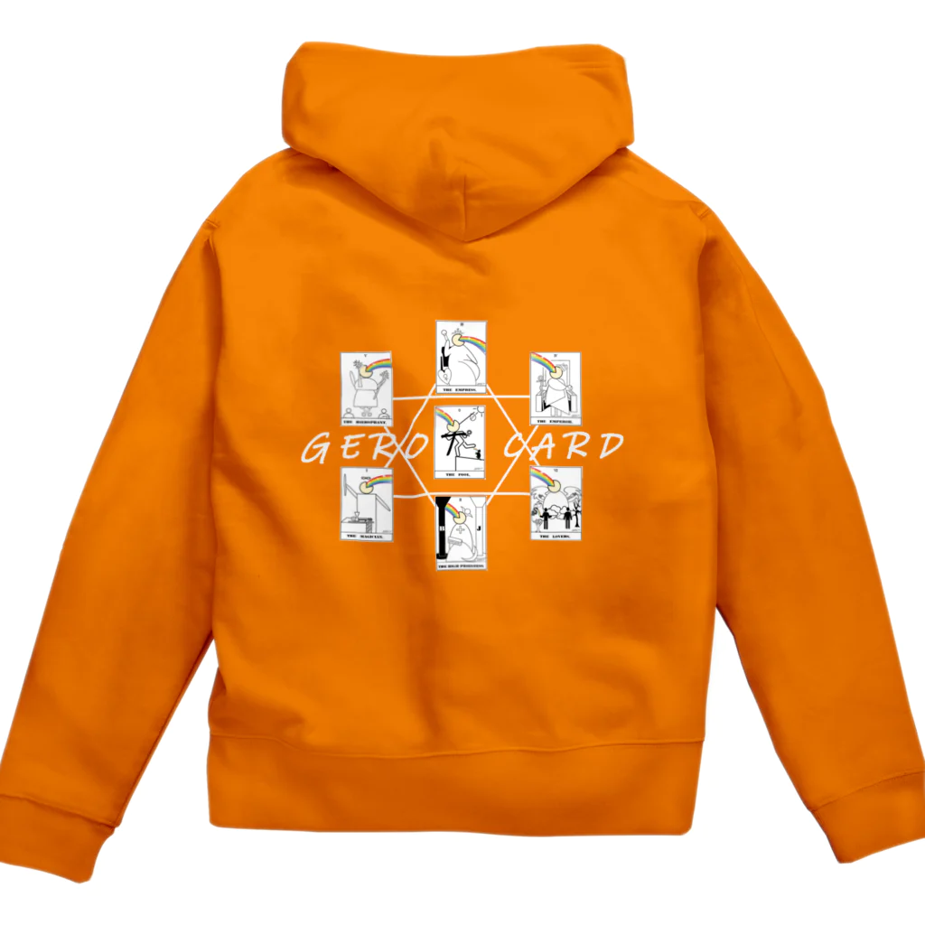 nijicatのGEROTヘキサグラム2 Zip Hoodie