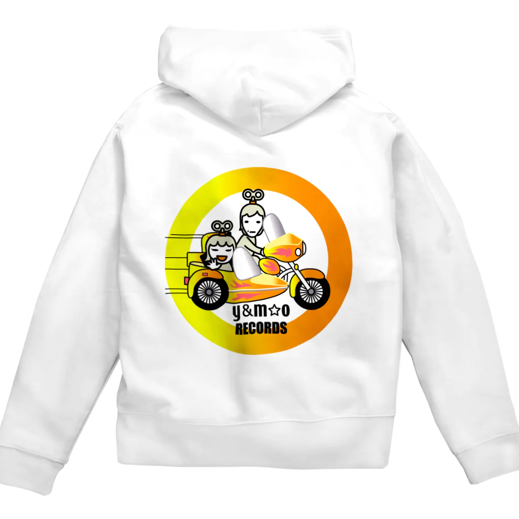 やすこーん（YASCORN）鉄道のY＆M☆O RECORDS Zip Hoodie