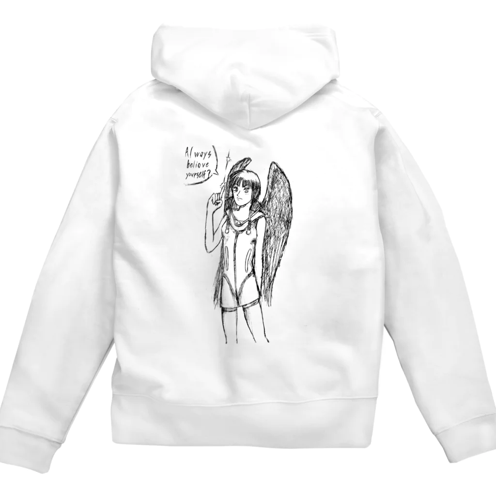 Free-bizの天界管理者たえさん Zip Hoodie