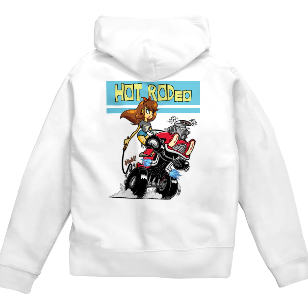 nidan-illustrationの“HOT RODeo” Zip Hoodie