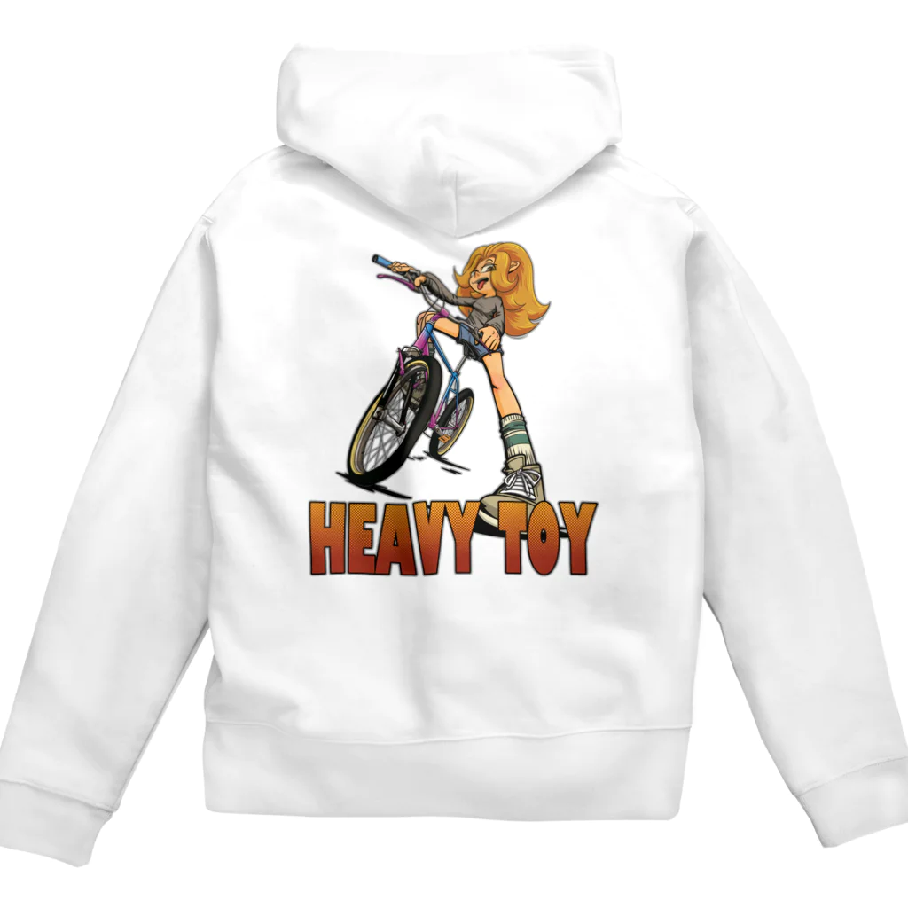 nidan-illustrationの"HEAVY TOY” Zip Hoodie