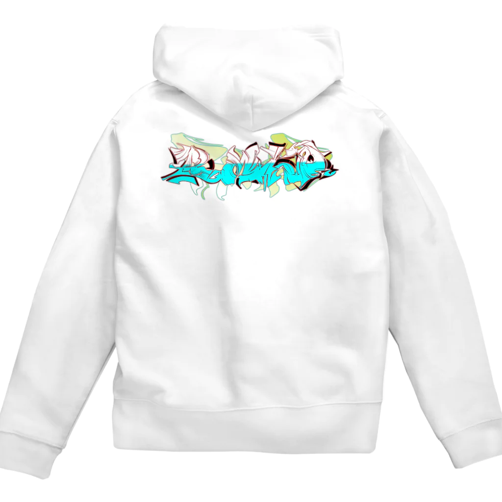 RMk→D (アールエムケード)のGRAFFITI LOGO② Zip Hoodie