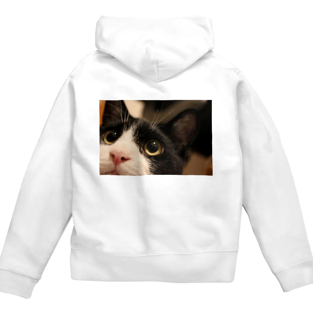 ねこの下僕のぶうちゃん Zip Hoodie