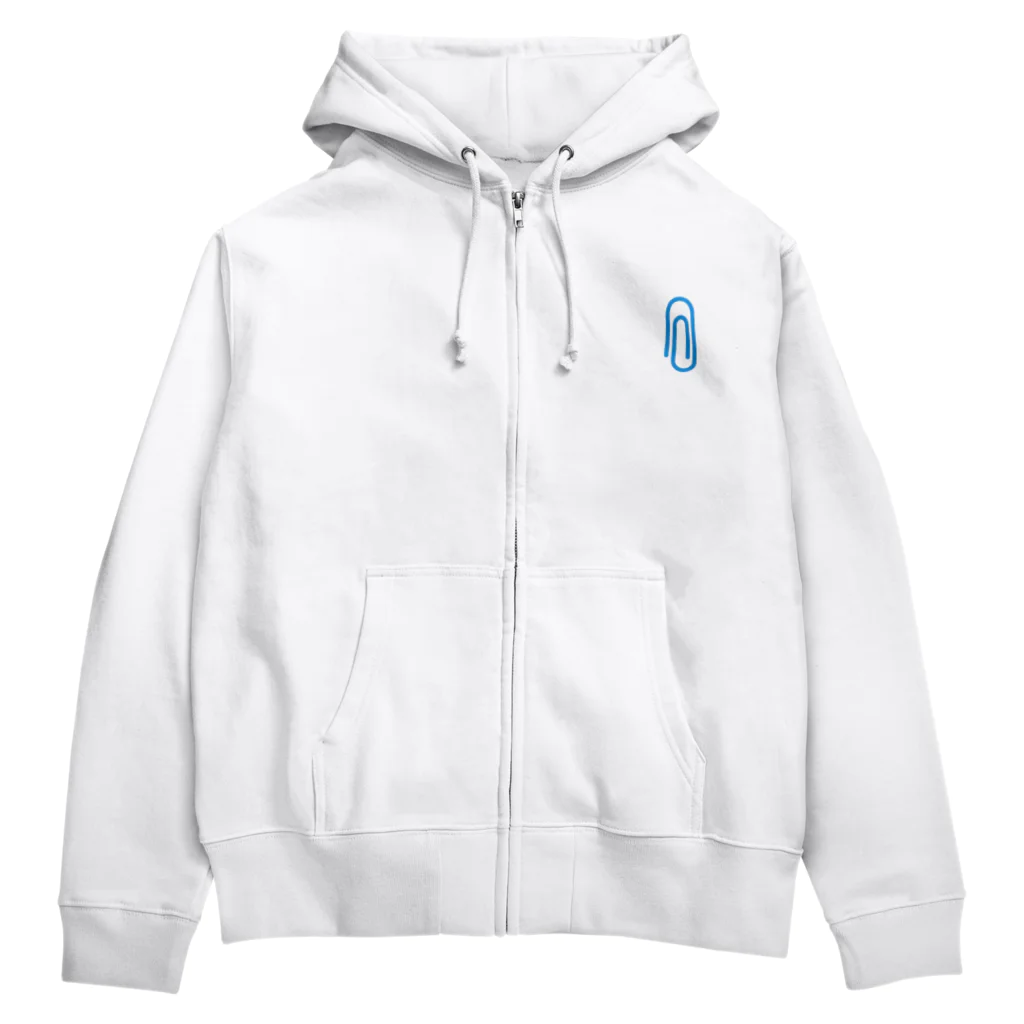 kg_shopの[☆両面] 紙とめるやつ【視力検査表パロディ】 Zip Hoodie