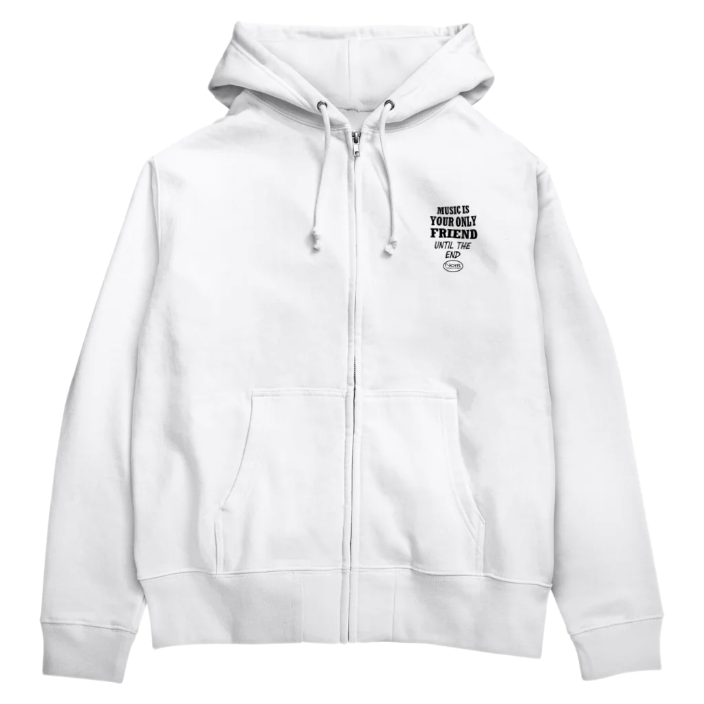 NOIR（ノアール）のMUSIC OVER Zip Hoodie