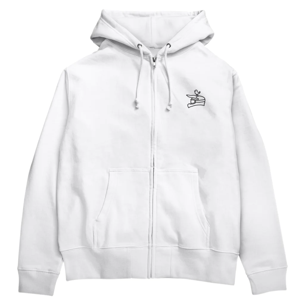 あふろっち商店のひよこメット Zip Hoodie