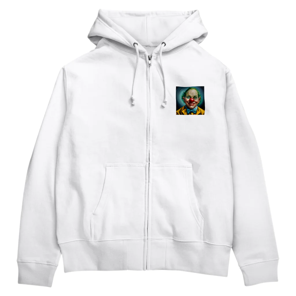 P.H.C（pink house candy）の不気味なピエロのグッズ Zip Hoodie