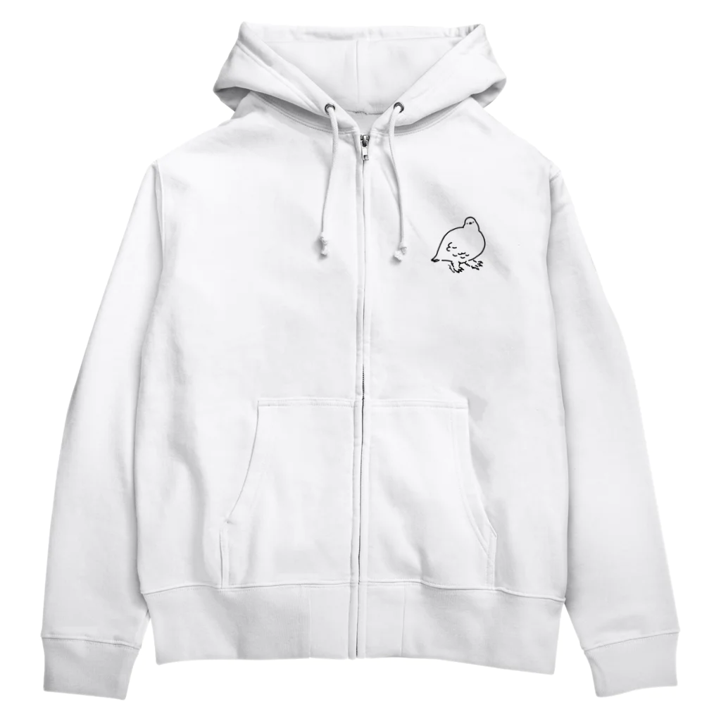 オグチヨーコの雷鳥さん Zip Hoodie